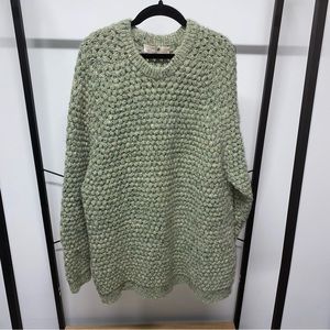 Clona Vintage Hand Knit Pure Wool Sweater